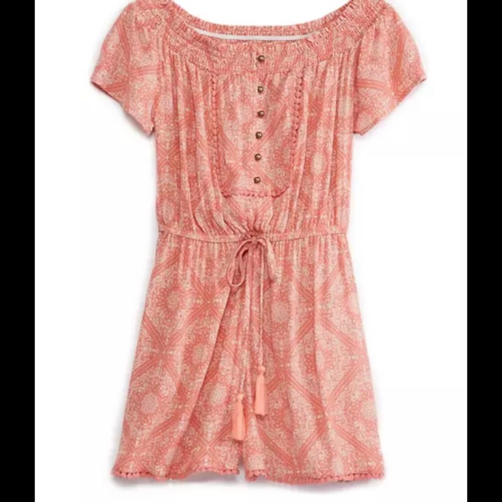 Jolt off the shoulder romper